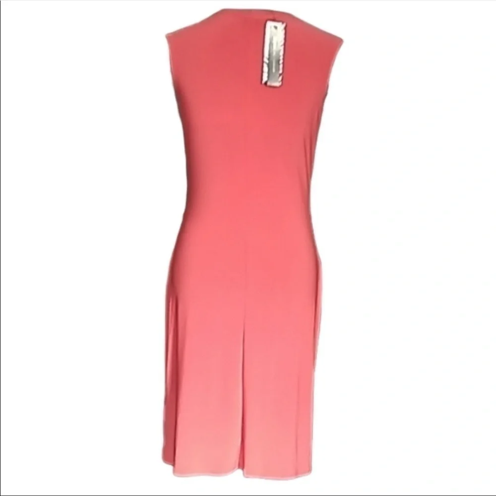 NWT Dana Buchman Hot Lava Sunset Chic Summer Dress Size Medium